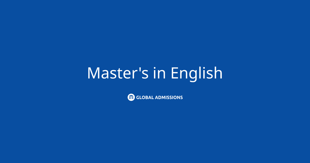 Master's in English at Penn State University Global Admissions