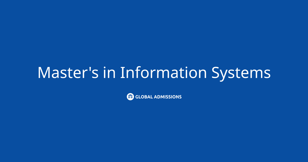 Master's in Information Systems at Penn State University Global