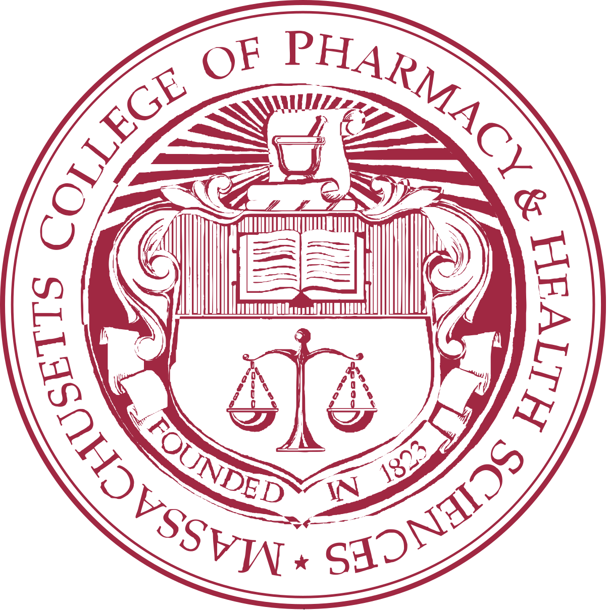 MCPHS University (Massachusetts College of Pharmacy and Health Sciences) Logo