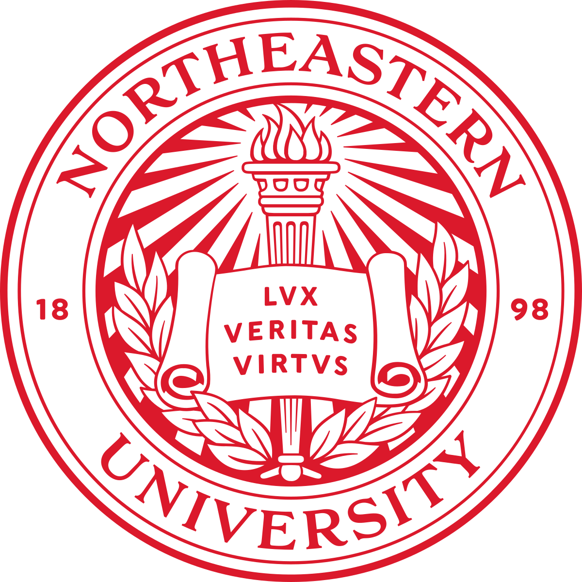 Northeastern University, Boston Logo